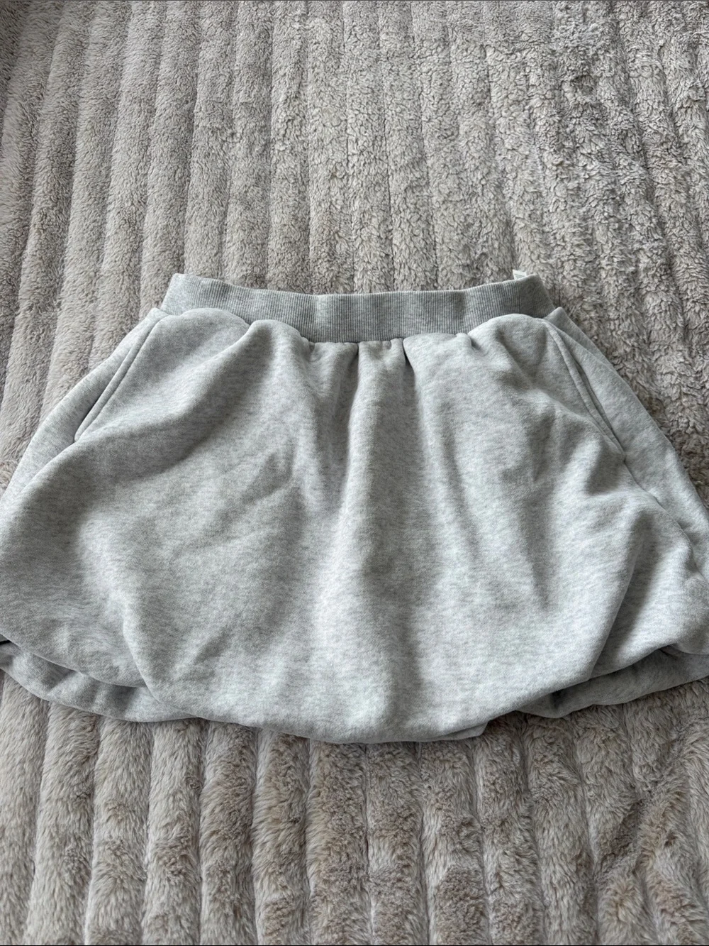 aerie Light Grey Circle Skirt